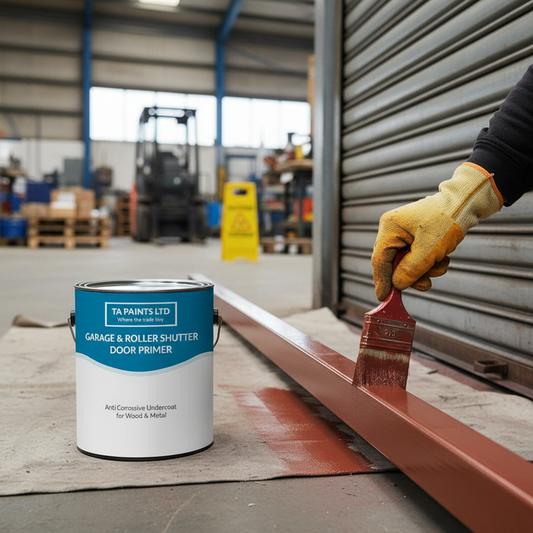 Premium Anti-Corrosive Universal PU Enamel Primer for Wood & Metal - Ideal for Garage and Roller Shutter Doors